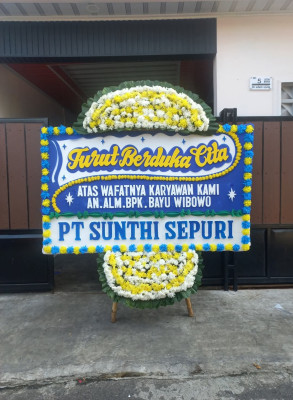 Papan Bunga Duka di Jawilan